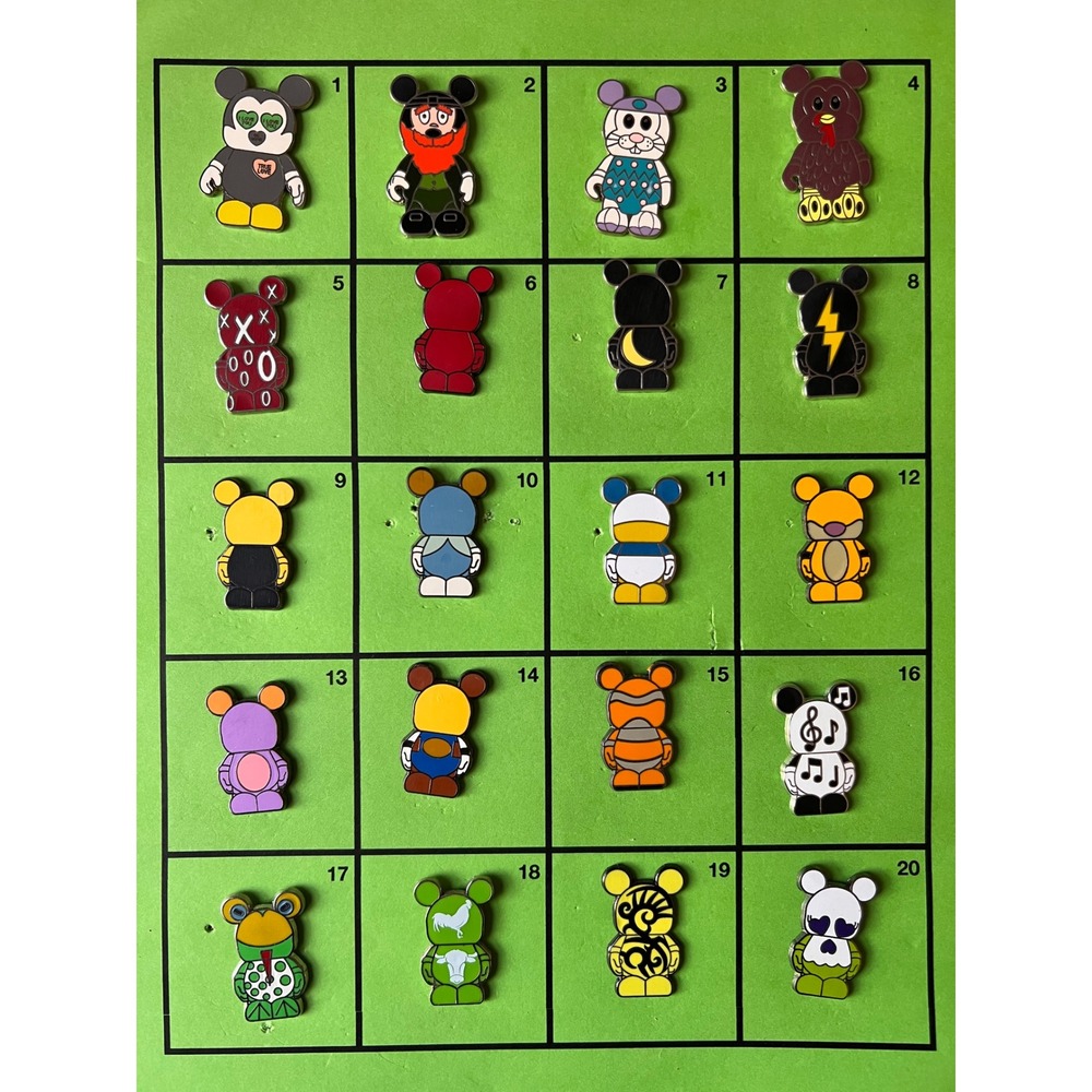 Disney Hidden Mickey Winnie the Pooh Silhouette Pin Lot - Picture 7 of 8